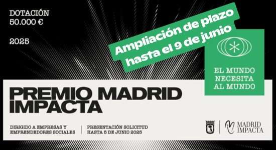 Publicada la convocatoria de la IX Edición del Premio Madrid Impacta